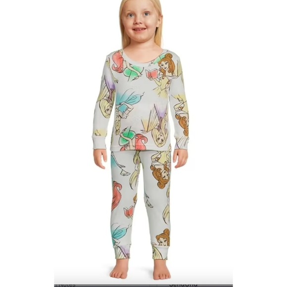 Disney Princess Pajama Set NWOT Size 5T - Picture 1 of 7